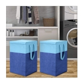 HOMETALES Blue Laundry Bag