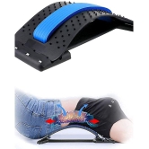 HSP ENTERPRISES  Back Pain Relief Product Back Stretcher, Spinal Back Relaxation Device, Multi-Level Lumbar Region Back Support for Lower & Upper Muscle Pain Relief ,Back Massager For Bed ,c