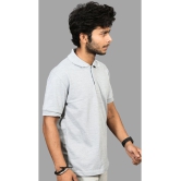 Forbro - Grey Cotton Regular Fit Men's Sports Polo T-Shirt ( Pack of 1 ) - None