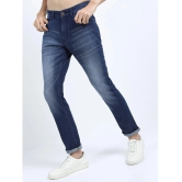 Ketch Slim Fit Cuffed Hem Mens Jeans - Dark Blue ( Pack of 1 ) - None