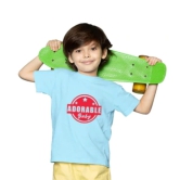 Boys Cotton Adorable Baby Half Sleeve TShirt (Sky Blue) PID41499