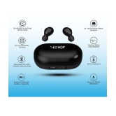 VEhop PowerBank Earbuds, Bluetooth True Wireless (TWS) On Ear 35 Hours Playback Powerfull bass IPX4(Splash & Sweat Proof) Black