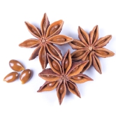 Premium Quality Single Origin Star Anise Whole – 50 gm (glass jar)