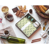 Sustainable Wellness Hamper for all by Ekatra - Green Chevron