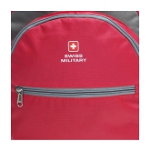 Swiss Military 22 Ltrs Red Laptop Bags