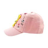 Zacharias Girl's Kids Cotton Beret Golf Cap kc-25 (Pink_1-4 Years) (Pack of 1) - None