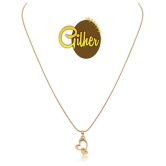 gilher - Golden Pendant ( Pack of 1 ) - Golden