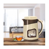 Milton Viva Tuff 750 Insulated Inner Stainless Steel Jug, 760 ml, 1 Piece, Brown | BPA Free | Hot and Cold | Easy to Carry | Leak Proof | Tea Jug | Coffee Jug | Water Jug | Hot Beverages - B