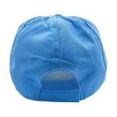 Zacharias Girl's Kids Cotton Beret Golf Cap kc-25 (Blue_1-4 Years) (Pack of 1) - None