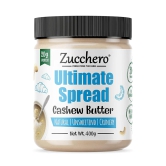 Zucchero Cashew Butter, Crunchy, 400G - The Ultimate Spread | Unsweetened | 100% Natural