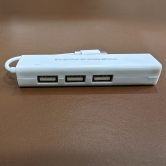 Ethernet hub and USB hub wMicro USB OTG Connector-Ethernet hub and USB hub w/Micro USB OTG Connector