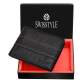 Swisstyle Leather Black Casual Regular Wallet