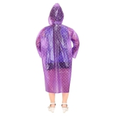 Goodluck Girls Dotted Pattern Raincoat Full Sleeve - 9 Years