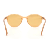 Orange Round Sunglasses for Men and Women