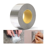 LAAYO Super Strong Adhesive Waterproof Permanent Repair Aluminum Butyl Tape Rubber Foil Suitable for Roof Leak, Crack, Window Sill Gap, Home