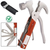 UBUNG-10 in 1 Multi Utility Hammer Tool KIT, Knif Bottle Opener Hammer Nut Car Safety Tool Kit