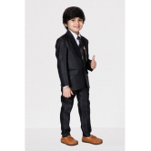 DKGF Fashion - Black Polyester Boys Suit ( Pack of 1 ) - None