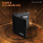 VILLAIN Leather Wallet