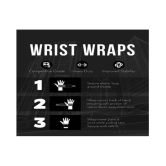 Sports Weightlifting Wristband Training Hand Bands Sport Hand Wrist Wrap Wrist Support (Multicolor) - Multi Color