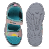 Liberty FLYNN-42 SeaGreen Velcro Sports Sandals For Kids - None