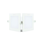 Philips Astra Prime 5-Watts Square Recessed LED Panel Ceiling Light (Cool Day Light,white,Plastic)