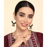 Trditional Ethnic Long and Layered Blue color Oxidised Bali Earrings for Women Alloy Jhumki Earring, Drops & Danglers, Chandbali Earring, Earring Set