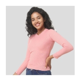 PPTHEFASHIONHUB - Peach Cotton Women''s Regular Top ( Pack of 1 ) - None