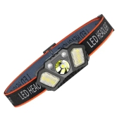 Kaza Headlamp 4 Modes Hand Motion Activation 300 Lumens with USB Charging Battery Indicator SOS Mode (Colour - BLACK) by Total Sporting And Fitness Solutions Pvt Ltd