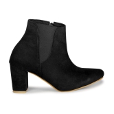 Commander - Black Women's Ankle Length Boots - None