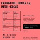 Kashmiri Lal Mirch Powder-100G