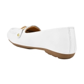 Shoetopia - White Women''s Loafers - None