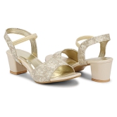 Ishransh - Beige Women's Sandal Heels - None