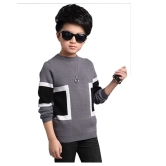 FORCE Kids Cotton Tshirt Grey::Black 11-12 Years - None