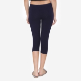 Women's Comfy Classy Capri Leggings - Navy