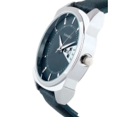 Laurels Leather Analog Mens Watch