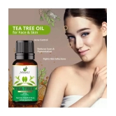 PURE Jangali ORGANICS Tea Tree Oil for Skin, Hair and Acne care 30ML