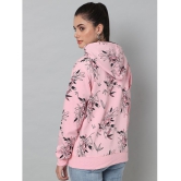 eWools.in Cotton Blend Women''s Hooded Sweatshirt ( Pink ) - None