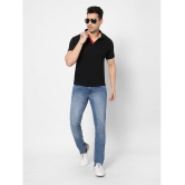 HJ HASASI - Black Cotton Blend Slim Fit Mens Polo T Shirt ( Pack of 1 ) - None