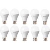 SURYA 7 W Round B22 LED Bulb  (White, Pack of 10)