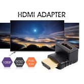 Lapster HDMI 90 Degree Connector Adapter  (L Shape) - 1 Piece