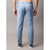 Rodamo  Men Blue Slim Fit Trousers