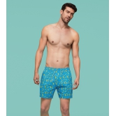 Remix Cotton Boxers Banana Blue M