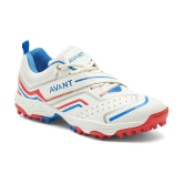 Avant Impact White Cricket Shoes - 10