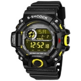 Hala Yellow Dial Digital Boys Watch ( Pack of 1 )