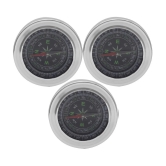 3 Pieces 7cm Military Magnetic Compass