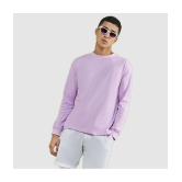 Bewakoof - Purple Cotton Blend Oversized Fit Men's T-Shirt ( Pack of 1 ) - None