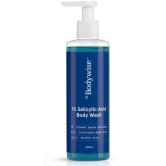 Bodywise 1% Salicylic Acid Body Wash for Women for Cleansing Skin & Preventing Body Acne | Paraben and SLS free | 250ml