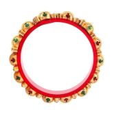 Jewar Mandi - Gold Bangle ( Pack of 1 ) - None