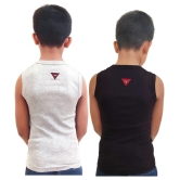 HAP Boys Multicolor Cotton Vest / Tank Top / Pack Of 2 - None