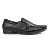 BXXY Men's Black Leather Office Wear Formal Shoes 9